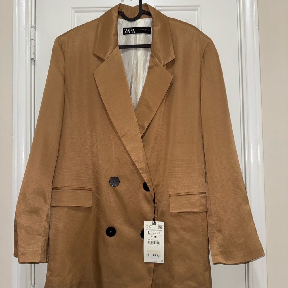 Zara Camel Blazer